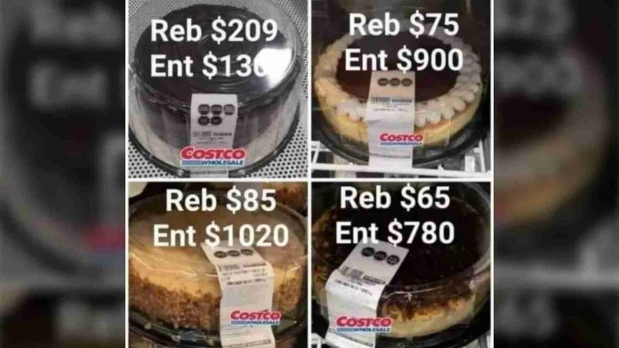 Revenden pasteles de Costco a mas mil pesos