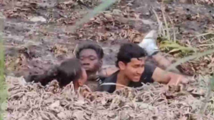 Imágenes fuertes: Migrantes muertos en Rio Bravo fallecen frente a hijos