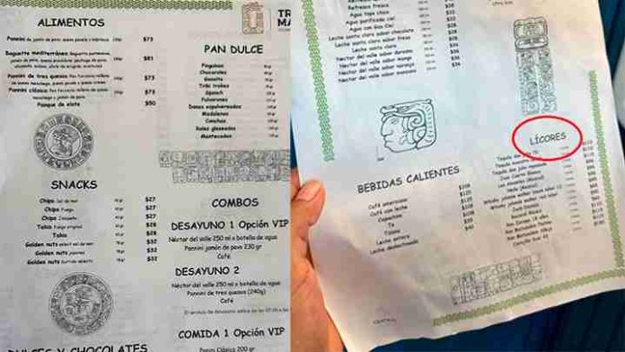 Usuarios arremeten contra el menú que se ofrece en el Tren Maya