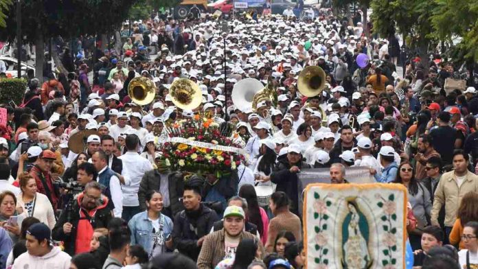 Más de 11 millones de peregrinos visitarán la Basílica de Guadalupe este 12 de diciembre