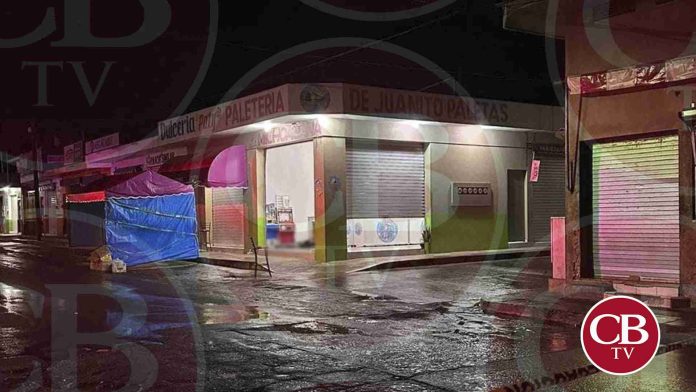 Lo congelan a balazos en una paletería de Zamora