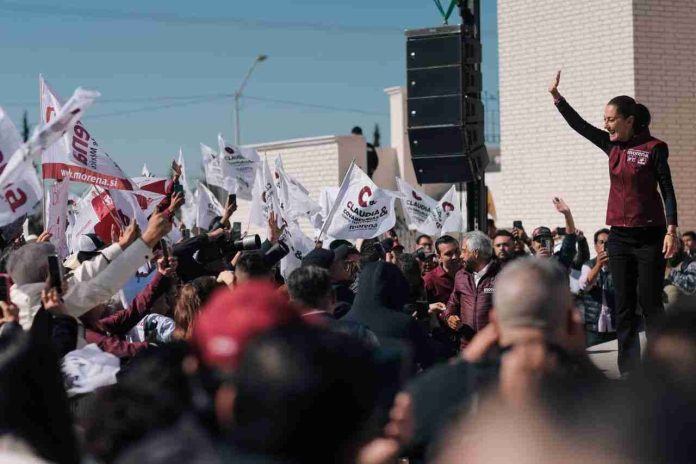 Aquí no se puede dejar de luchar, vamos a seguir luchando juntas y juntos por la transformación: Claudia Sheinbaum llama a defender la continuidad de la 4T desde Ramos Arizpe, Coahuila