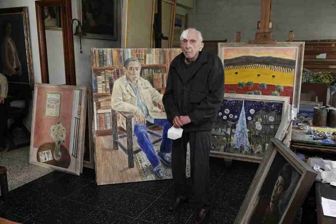 Murió Luis Torras, el pintor más viejo del mundo, a los 111 años Murió Luis Torras, el pintor más viejo del mundo, a los 111 años