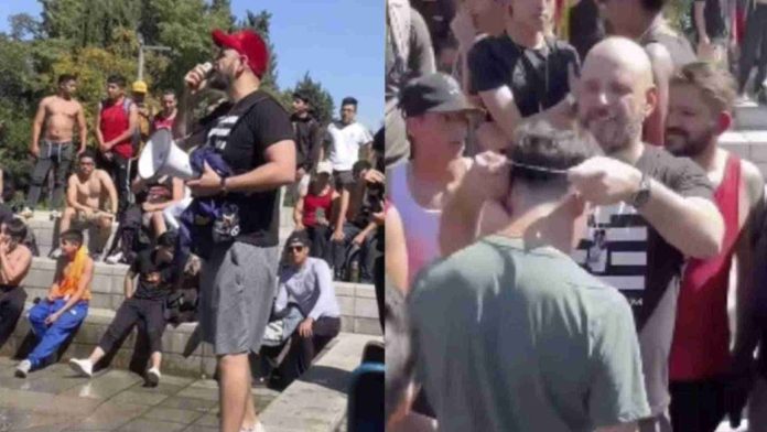 El Temach causa polémica tras ‘bautizar’ a sus seguidores 