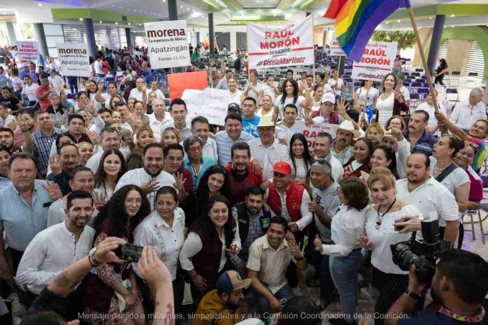 El agradecimiento y cariño del pueblo de México a Andrés Manuel López Obrador y la Cuarta Transformación, se demostrará en el absoluto respaldo a Claudia Sheinbaum Pardo y a la realización del Plan C, aseguró el precandidato único al Senado de la República en Michoacán por la Coalición “Sigamos Haciendo Historia”, Raúl Morón Orozco.
