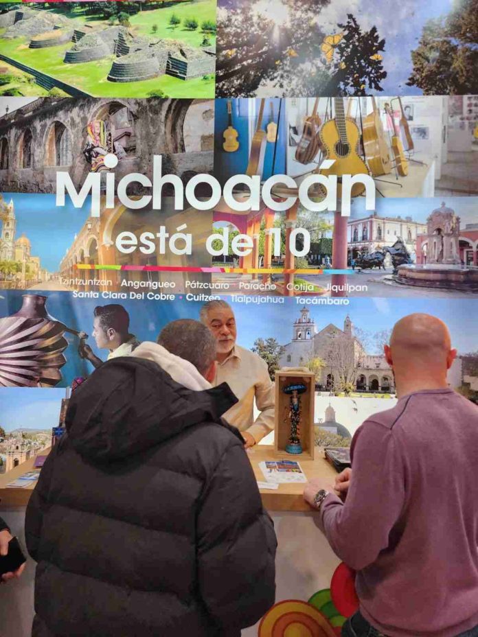 Michoacán fortalece alianzas con la Confederación Española de Agencias de Viajes
