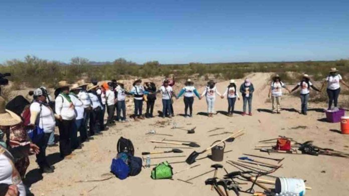 Colectivo Madres Buscadoras de Sonora encuentra 19 fosas clandestinas