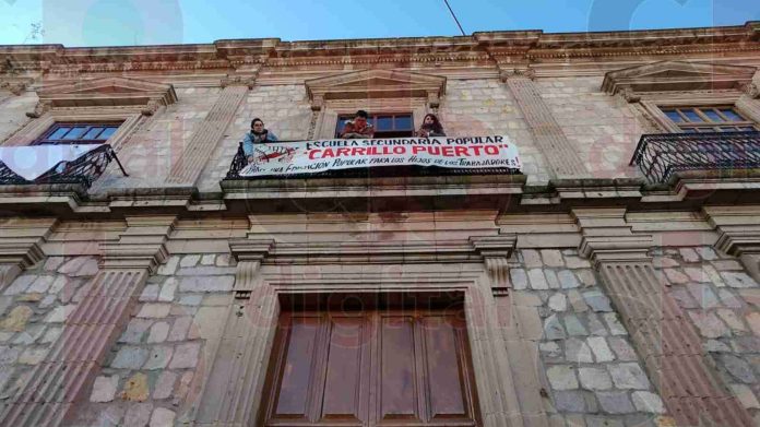 Gobierno estatal tendrá mesa de diálogo con secundaria Carrillo Puerto el martes