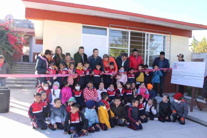 Impulsa Bladimir González educación con obras prioritarias en Tarímbaro