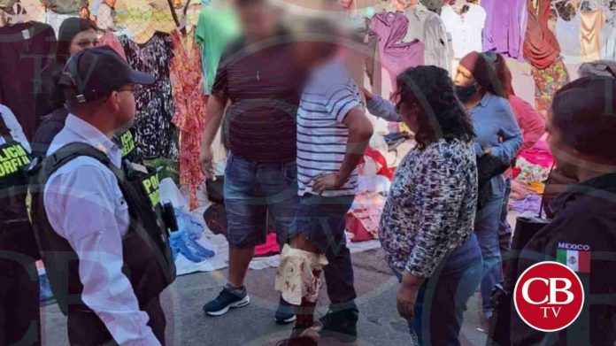 Ebrios se agarran a machetazos en Morelia