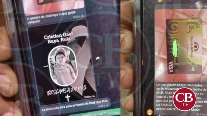 Piden dinero a nombre de niño Gael