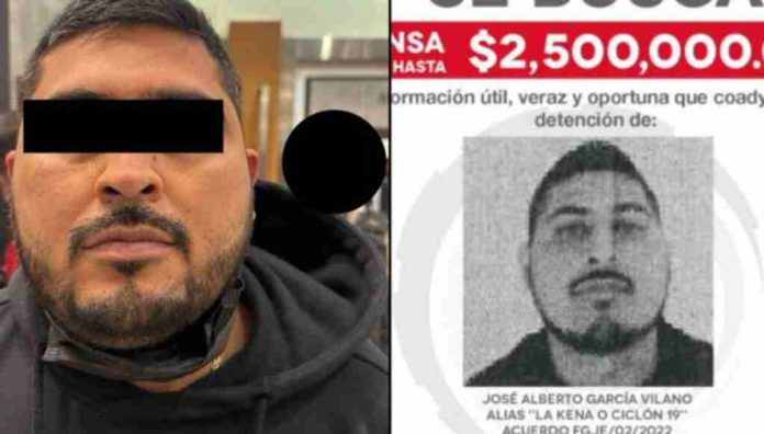 Detienen a ‘La Kena’ o ‘Ciclón 19’, líder del Cártel del Golfo