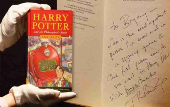 Primera edición de un libro de Harry Potter se vende por más de 12 mil euros