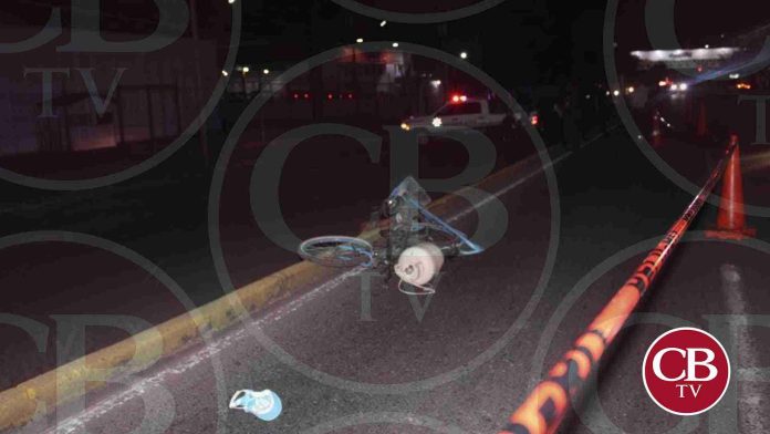 Atropellan a ciclista que llevaba un tanque de gas