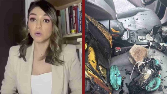Incendian auto de la periodista Yolanda Caballero tras denunciar a alcaldesa de Tijuana