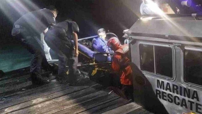Se hunde embarcación en Isla Mujeres; hay cuatro muertos