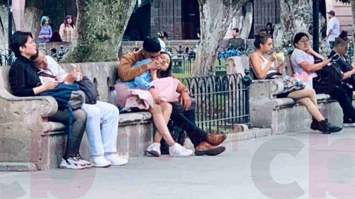 Por todo Morelia se disfruta del amor en este 14 de febrero