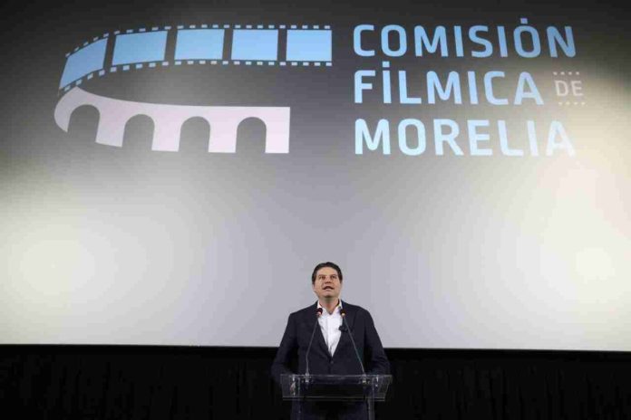 Alfonso Martínez presenta la Comisión Fílmica de Morelia