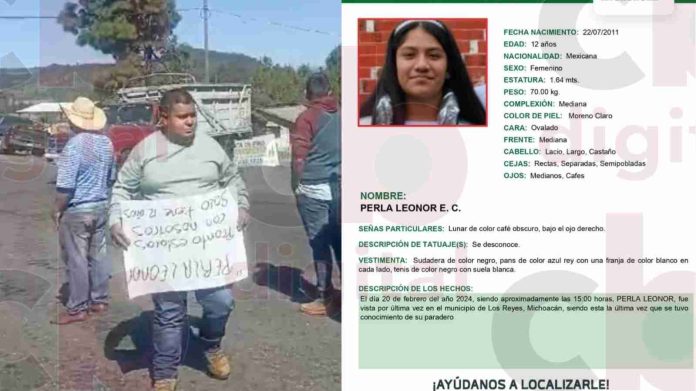 Niña de 12 años desaparecida en Peribán ya fue encontrada