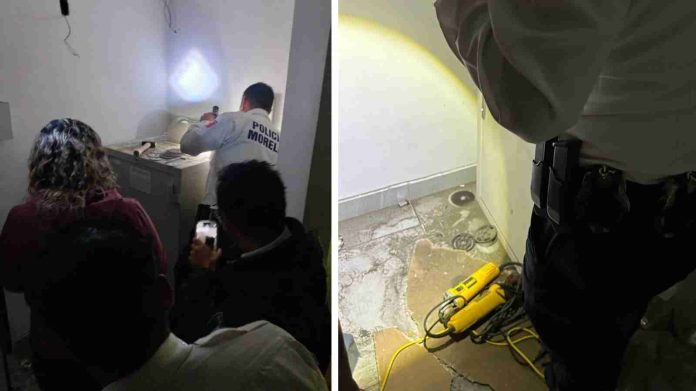 Frustra Policía Morelia intento de robo bancario