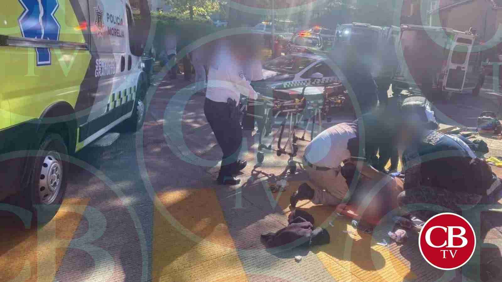 11 heridos deja volcadura en Altozano 11 heridos deja volcadura en Altozano