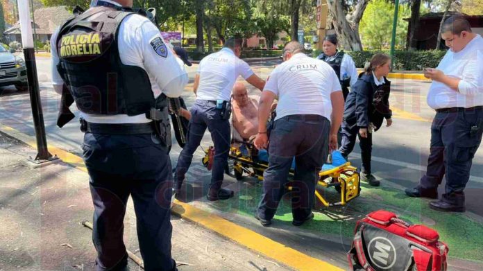 Otro poco y lo atropellan los autos