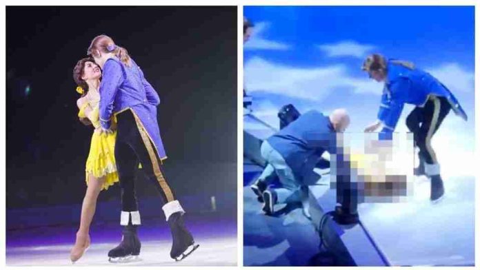 #Video: Tragedia en show Disney; Patinadora en estado 