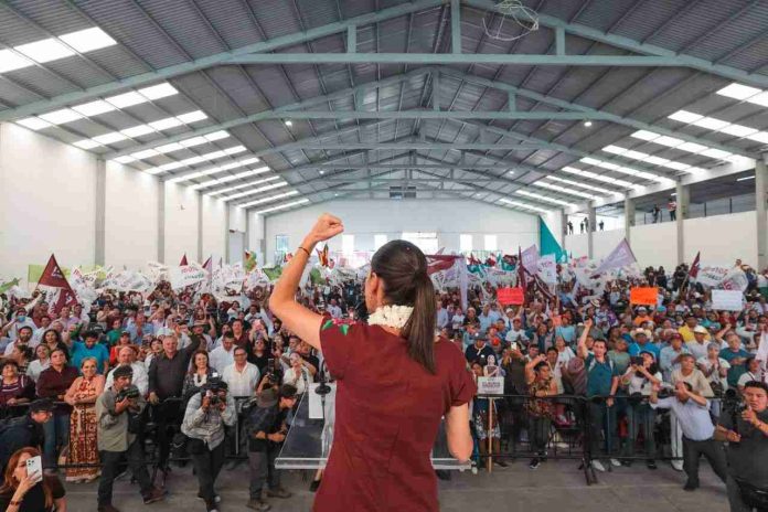 ESTE 2 DE JUNIO SERÁ UNA FIESTA DEMOCRÁTICA GRACIAS AL PUEBLO DE MÉXICO: CLAUDIA SHEINBAUM LLAMA A DEFENDER LA DEMOCRACIA Y A LA 4T EN LAS URNAS