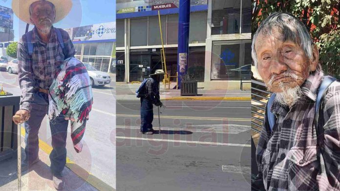 Don Manuel, de 102 años vive en precarias condiciones; pide ayuda a morelianos