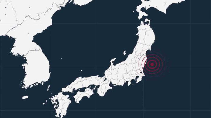 Sismo de 5.8 sacude las costas de Japón