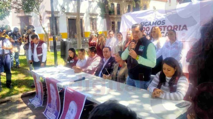 Anuncia del dirigente estatal del PVEM: Claudia Sheinbaum, visitará Michoacán