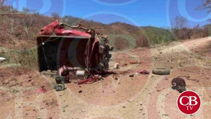 ImagenesFuertes: Explota mina y desbarata a 3 jornaleros en Tumbiscatio