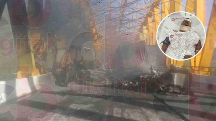 Familia desesperada por negativa de aseguradora GNP tras grave accidente en la Autopista Siglo XXI