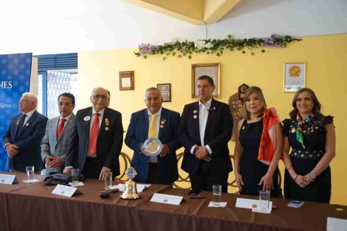 Resaltan humanismo del Club de Leones