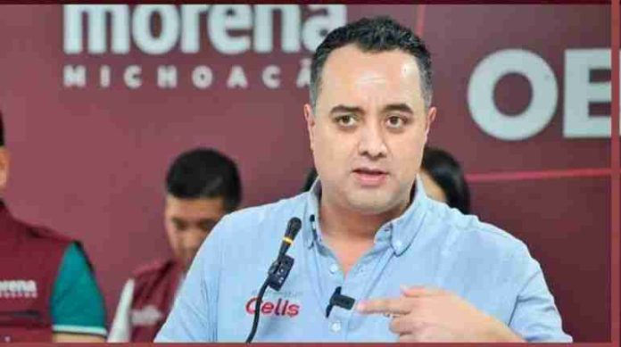 Dirigente de MORENA desestima impacto de la inseguridad en elecciones de Michoacán