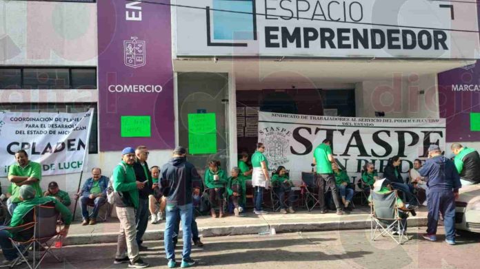 Respalda el Staspe a los trabajadores de Cplade por toma de instalaciones
