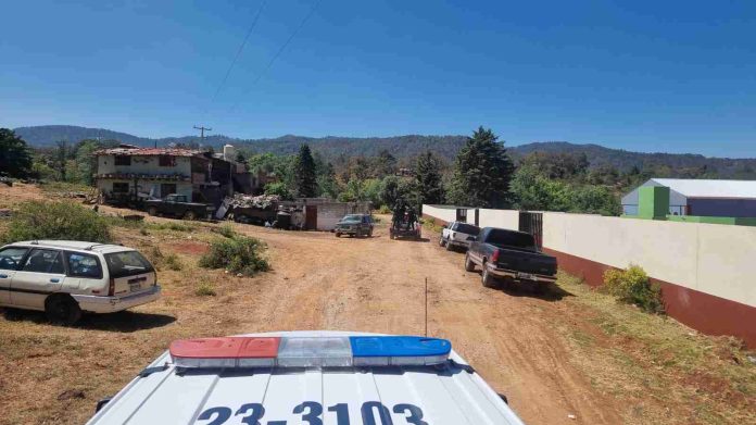 Desplegado operativo de seguridad tras homicidio de tesorero de Senguio