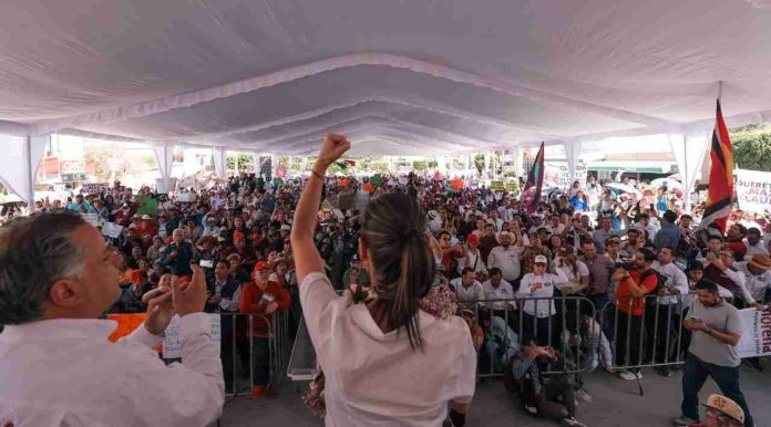 “VAMOS A PROTEGER A LAS MUJERES CONTRA LA VIOLENCIA QUE VIVEN”: CLAUDIA SHEINBAUM OFRECE SEGURIDAD Y BIENESTAR A MUJERES EN QUERÉTARO