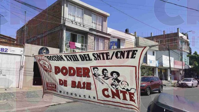 Sección XVIII de la CNTE exige destitución de enlace jurídico de la SEE