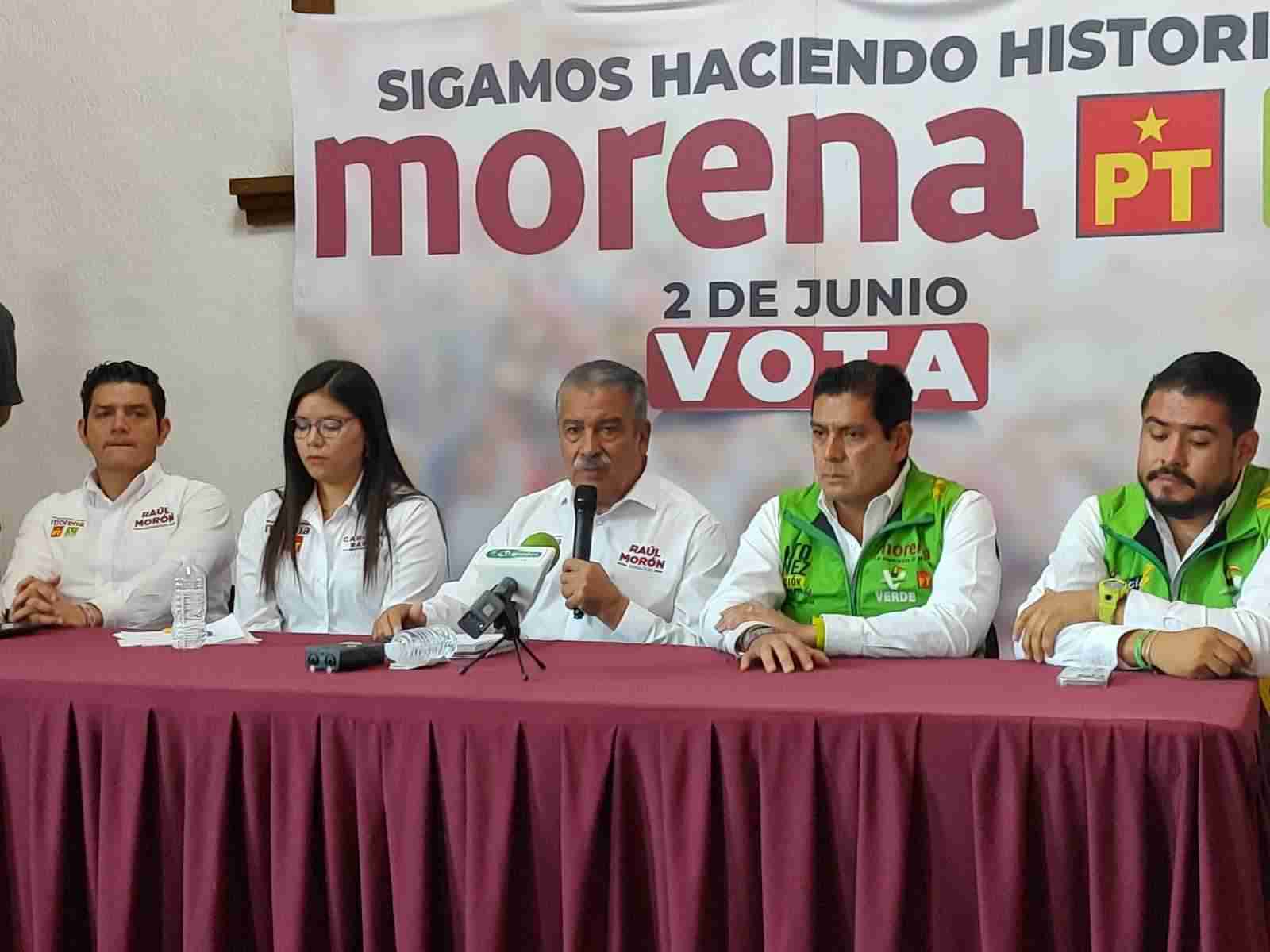 Con serenidad respondió Claudia a injurias: candidatos en Michoacán sobre debate presidencial Con serenidad respondió Claudia a injurias: candidatos en Michoacán sobre debate presidencial
