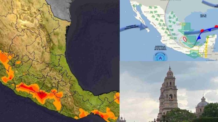 Lluvias aisladas en Michoacán; altas temperaturas continuarán