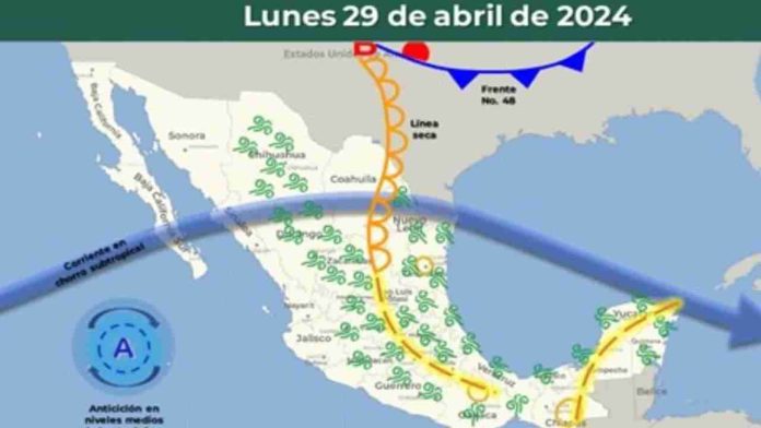 Posibles tolvaneras en Michoacán; continúan temperaturas de 45 grados