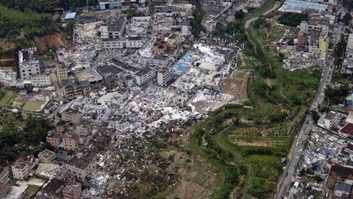Devastador tornado deja 5 muertos y 33 heridos en China