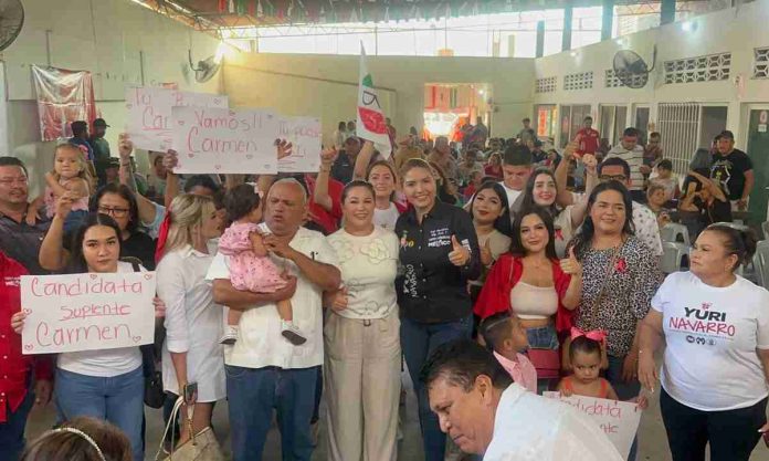 GANA VOLUNTADES YURI NAVARRO EN SU PRIMER MES DE CAMPAÑA