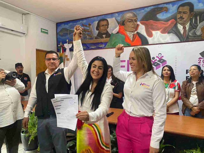 Se registra Gisela Vázquez, primera mujer contendiente para la presidencia municipal de Morelia