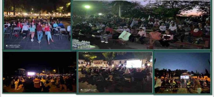 DESDE MICHOACÁN , MILITANTES Y SIMPATIZANTES APOYAN A CLAUDIA SHEINBAUM EN EL PRIMER DEBATE PRESIDENCIAL