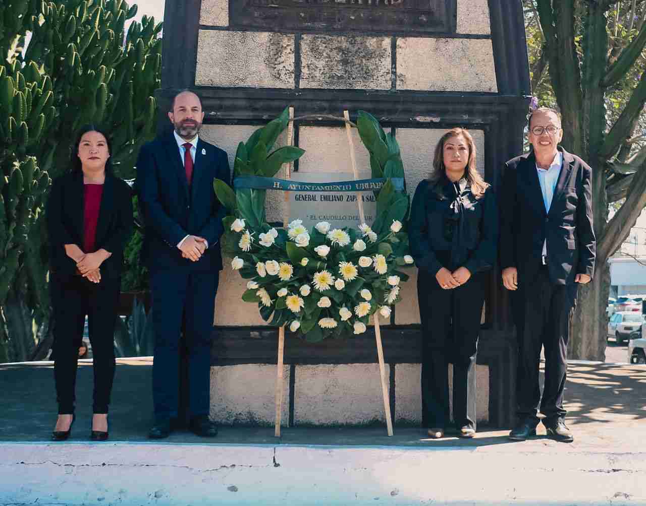 Gobierno Municipal encabeza el CV aniversario luctuoso del General Emiliano Zapata Gobierno Municipal encabeza el CV aniversario luctuoso del General Emiliano Zapata