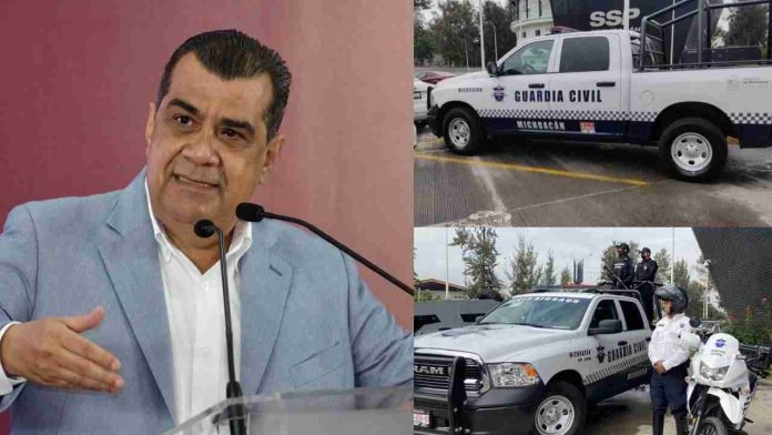 120 rotaciones en Guardia Civil de Michoacán por irregularidades, afirmó Secretario de Gobierno
