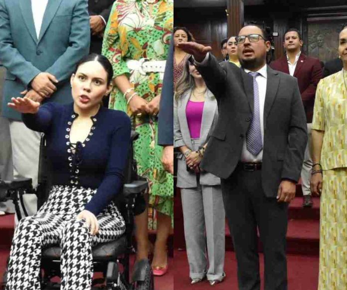 El Poder Legislativo designó y realizó la toma de protesta de Diana Alejandra Rosales Reyes, como alcaldesa sustituta del municipio de Churumuco, y de Ramón Cisneros Ceballos, como presidente municipal provisional en el ayuntamiento de Puruándiro.
