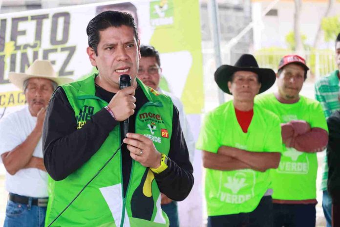 Un árbol plantado por cada voto, compromete Ernesto Núñez